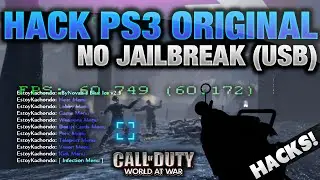 COD WAW MULTIJUGADOR & ZOMBIES HACK USB (PS3 ORIGINAL) NO JAILBREAK [2015]
