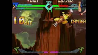 X-Men vs. Street Fighter - Wolverine, Storm vs. Ryu, Magneto 4