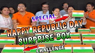 Proud Happy Republic Day Surprise Box Special Challenge With Family