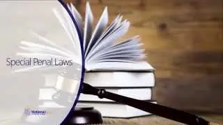 Special Penal Laws