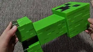 マインクラフトグッズ紹介　非売品のクリーパービッグフィギュア　＃JAPAN＃マインクラフト＃マイクラ＃Minecraft＃かわいい＃癒し＃フィギュア＃インテリア