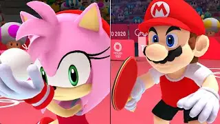 Table Tennis - Mario & Sonic at the Olympic Games Tokyo 2020 | yuzu - Switch Emulator [4k-60fps].