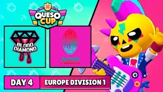 BLOOD DIAMOND vs AC MILAN QLASH | D&Iacute;A 4 EU1 | QUESOCUP JURASSIC SPLASH EDITION | Brawl Stars