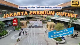 JAKARTA PREMIUM OUTLET! Factory Outlet Baru di Alam Sutera | Belanja Mewah Harga Diskon!