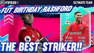 BETTER THAN R9! 90 FUT BIRTHDAY RASHFORD PLAYER REVIEW! - FIFA 20 ULTIMATE TEAM