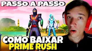 COMO BAIXAR PRIME RUSH - ACESSO ANTECIPADO tutorial passo a passo! #primerush