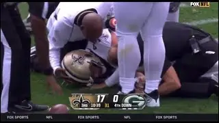 Derek Carr Shoulder Injury vs Packers🙏🙏