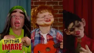 Ed Sheeran, Billie Eilish & Grimes - Tour Bus Exclusive | Spitting Image