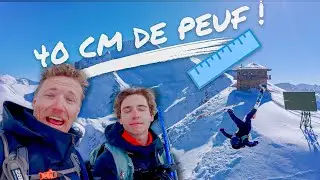 On chasse la poudreuse&hellip; Et on a tellement bien fait !!!￼ freeride, POW- ONE WAY - Solan & Emiliano