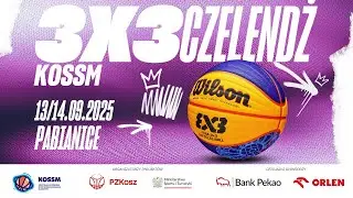 KOSSM 3x3 Czelendż 14.09.2025, Pabianice, BOISKO 2 (DZIEŃ 2)