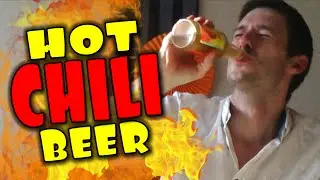 Drinking Hot & Spicy Chili Pepper Beer!