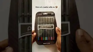 Unbox Art Supplies  🎊🖊#shorts #viral #unboxing #supplies #art #drawing #colourful