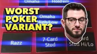 Ask The Pros: What POKER VARIANT Do You SUCK At?