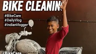Bike wash krne gya aj pro cleaner #youtubeindia #vlogger #tranding #viralvideo #subscribe 
