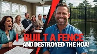 HOA Tyrant vs. The Fence: How I Legally Took Back My Lakefront (And Took Down a Dictator)