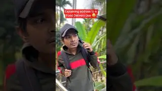 Explaining address to food delivery guy 😂 #shorts #viral #jayunfiltered