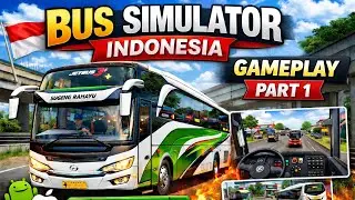 Reviews of bus simulator games set in Indonesia with realistic driving physics