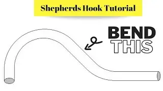 Electrical Conduit Bending Tutorial: Shepherds Hook