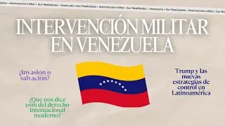 Ep. 24 - Doctrina Monroe 2.0: Venezuela y el reciclaje del imperialismo (T3E1) - Sur-Realidades