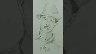 Happy Republic day #freedomfighter #freedom #bhagatsingh #art #sketch #learning #easy #easydrawing