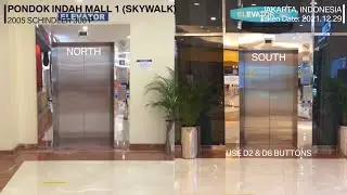 Schindler 300 P Traction Elevators at Pondok Indah Mall 1 - Skywalk, Jakarta