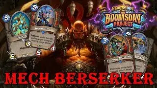Mech Berserker Warrior Deck : Hearthstone Boomdays project