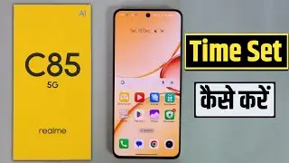 realme c85 5g 12 hour time setting | realme c85 time set kaise kare 