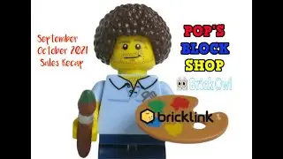 September + October 2021 Sales Recap / Bricklink + Brickowl LEGO Parts Store