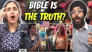 Indian Hindu Girl SHOCKED by Charlie Kirk Vs Bible Haters!