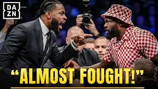 CHAOS! Deontay Wilder Nearly BRAWLS With Derek Chisora at Face-Off!