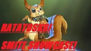 SMITE God Showcase |RATATOSKR: Norse Squirrel God| All Item Abilities