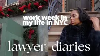 LAWYER DIARIES | busy work week in NYC, building a dream team in 2025, travel prep | Kameron Monet