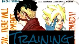 Boruto:Naruto Next Generation chapter 34 review training