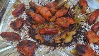 Muslitos de pollo a las brasas