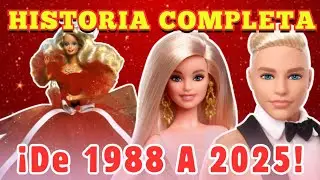 Barbie Holiday: Historia y Evoluci&oacute;n 1988- 2025 🎄 &iexcl;Al fin lleg&oacute; KEN! 🤵✨