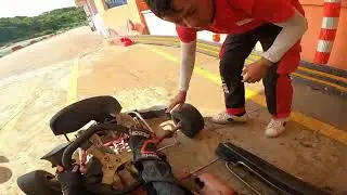 The first time I drove a KT100 kart
