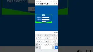 cara ganti sandi ZTE f460