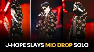 J-Hope TAKES OVER Mic Drop Solo at Le Gala Des Pièces Jaunes 😱🔥 Fans Notice BIG Difference