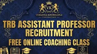 TRB Assistant Professors Examination Free Online Coaching - Valedictory Ceremony (24.12.2025)