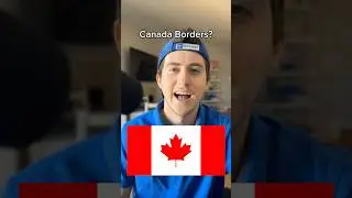 Canada has borders? #geography