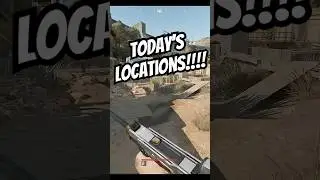 TODAYS LOCATIONS! GOLDEN & STRANGE EGGS | ZERO DAM | Delta Force: Operations