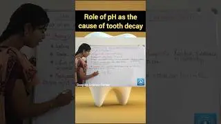 Role of pH as the cause of tooth decay #deepikasciencecorner #chemicalreaction
