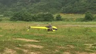 Goblin700 Competition The first flight (1)    ALIGN 850mx 490kv