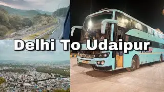 Delhi To Udaipur In Bharat Benz Ac Sleeper Bus By Shrinath Solitare