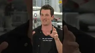 Celebrating With Miles Teller That Top Gun: Maverick Is On Its Way To Paramount+ #shorts