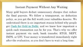 Best Gold Buyer Near Me in Delhi | Sell Gold in Delhi | #goldbuyer #silverbuyer #cashforgold