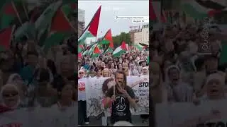 Pro-Palestine protests across Europe condemn Israel's atrocities
