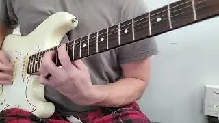 cool but aggressive guitar solo