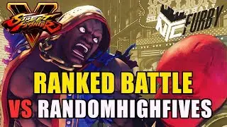 [SFV] Online Ranked - RandomHighFives (Balrog) vs TS Sabin (Dhalsim) [4K/60fps]