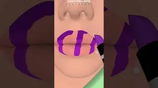 lip art 3D #artwork 🙀😜🙀 #cat #funny #dance #techno